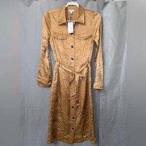 NWT Anthropologie Current Air Midi Dress Size S